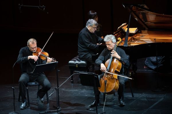 The famous trio wanderer: tribute to romanticism